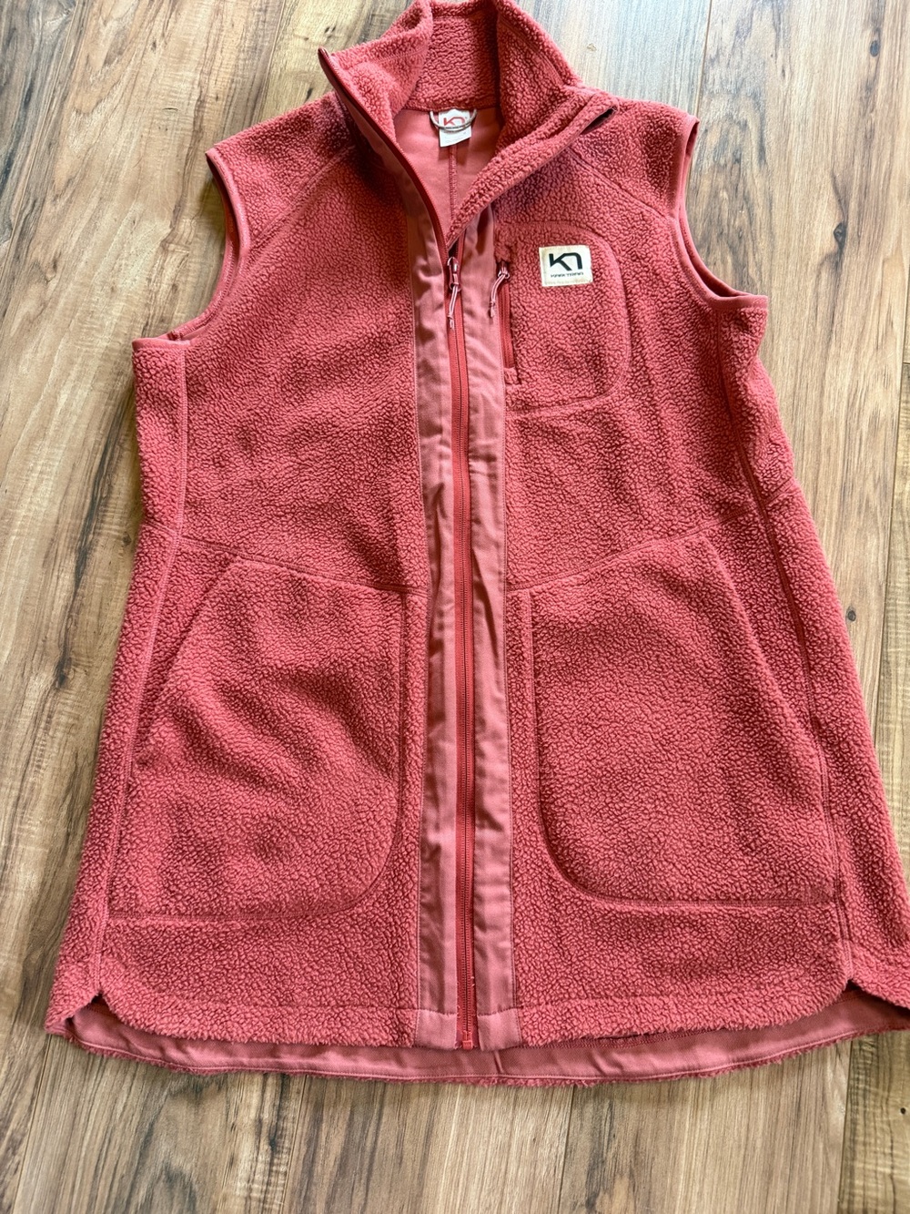 Kari Traa Sanne Pile Vest Long Women’s L